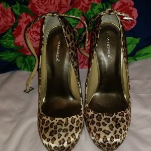 Andrea Cheetah print heels